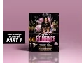 How to design a Party Flyer part 1