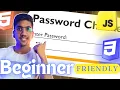 How to make Password Strength Checker In HTML CSS and JavaScript BCA Wala Coder