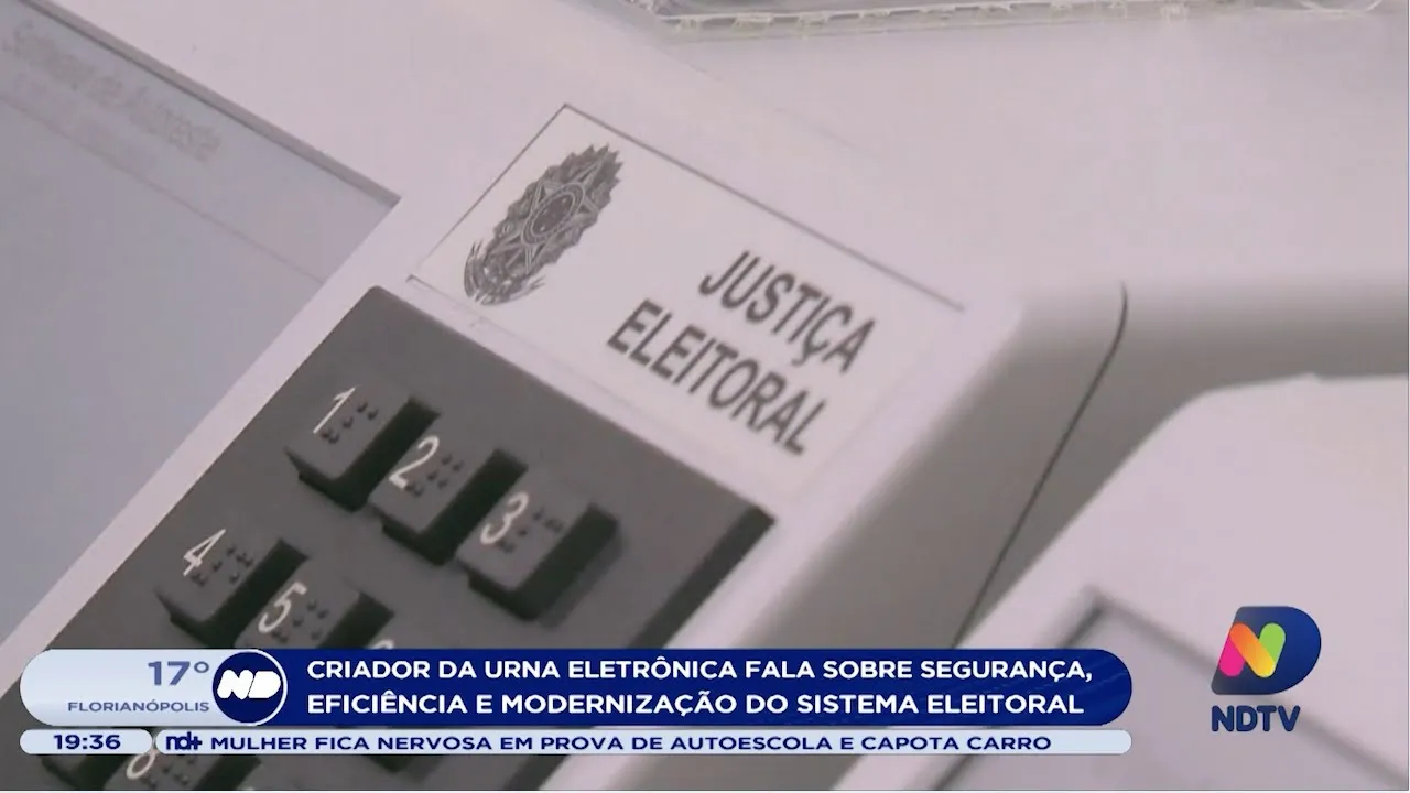 Criador da urna eletrônica fala sobre segurança, eficiência e modernização do sistema