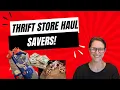 Out of Town Thrift Haul Part Time Reseller First time at Savers
