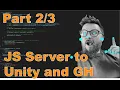 Server in JS to send data from ML to Unity and Rhino grasshopper part 2 - Design Intelligence MIT