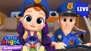 🔴Little Angel Live: Bermain mainan mobil bersama Bayi John🚗