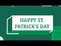 Happy St Patrick s Day Template Editable
