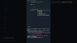 Python 3 Read Environment Variables With Ease