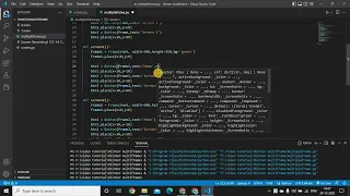 How to create multiple using tkinter python Tkinter Multiple Frames