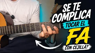Como tocar Fa sin cejilla fácil para principiantes en guitarra