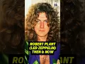 ROBERT PLANT'S TRANSFORMATION THEN AND NOW