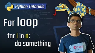 9 For loop Python 3 Programming Tutorials