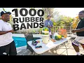 1 000 RUBBER BANDS ON A WATERMELON Bad Idea
