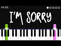 Download Lagu 에일리(Ailee) - I'm Sorry (Alchemy of Souls 2 OST) | EASY Piano Tutorial