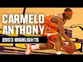 Carmelo Anthony highlights Top March Madness plays