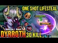 Download Lagu 30 Kills!! Dyrroth with Inspire?! Insane One Shot Damage Build!! - Build Top 1 Global Dyrroth ~ MLBB