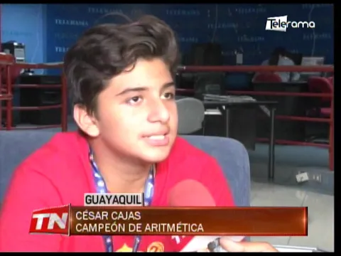 Ecuador logró 10 premios en el campeonato mundial de aritmética