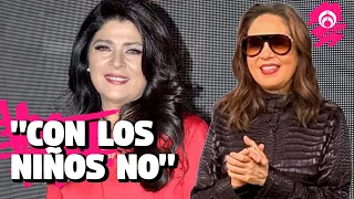 Yolanda Andrade defends Aitana Derbez and lashes out at Victoria Ruffo