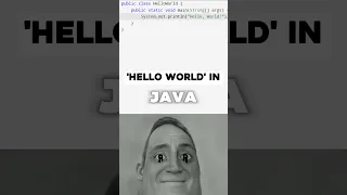 hello world in python vs javascript vs java vs c vs brainf k