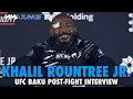 Download Lagu Khalil Rountree Jr. fires back at Magomed Ankalaev criticism: 'Quit talking about me' | UFC Baku