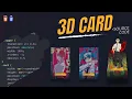 3D Card - HTML and CSS Source Code
