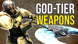 Top 20 Most BROKEN Weapons You NEED to Get in Skyrim