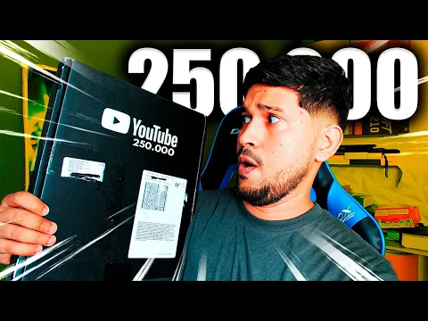 Download MP3 Mi placa de YOUTUBE de los 250.000 SUBS🚀🎁