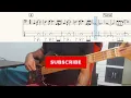 Michael Jackson - The Lady in My Life (Bass Cover w/ tabs)