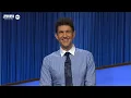 Matt Wins His 34th Game Finishes with 83K Jeopardy Masters JEOPARDY