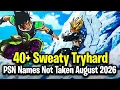 40 Tryhard PSN Names Not Taken August 2026 Semi Emo