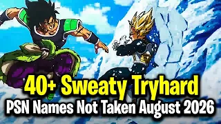 40 Tryhard PSN Names Not Taken August 2026 Semi Emo