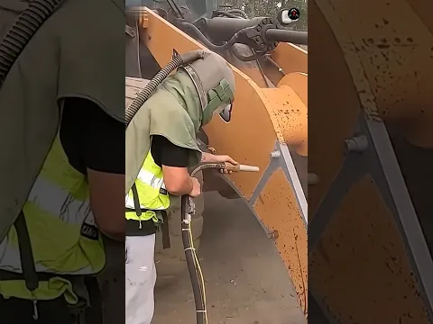 The Power of Sand blaster 😱 #shorts
