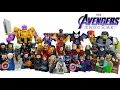 LEGO Avengers Endgame Collection All Characters How To Build Them