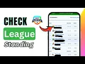 How to Check League Standings in ESPN Fantasy Football 2026 ESPN Fantasy Standings