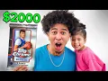 I Let My Kids Open Packs WE PULLED THE RAREST CARD