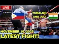 LATEST FIGHT! TUMALSIK ANG ULO NG KALABAN NG PINOY! NOVEMBER 16, 2025!