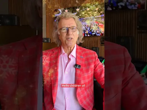 On stage with André Rieu? This is your chance! 🎤✨🎄🎶