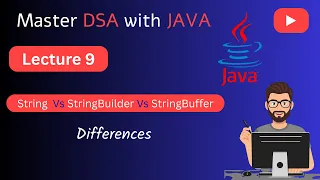 Java Strings Explained String vs StringBuffer vs StringBuilder Lecture 9