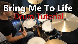 Download Bring Me To Life Drum Tutorial - Evanescence MP3