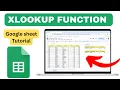How to Use Xlookup In Google Sheet Google Sheets XLOOKUP Function Ka Use Kaise Kare