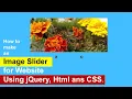 How to make an Image Slider using jQuery for Website