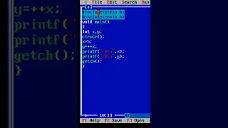 increment operator in c language coding