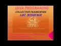 Collections Framework in Java LIST INTERFACE
