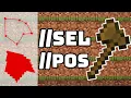 Minecraft WorldEdit Sel Pos Region Selection Command Tutorial 1 20