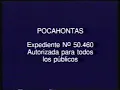 Download Lagu Pocahontas (1ªVersión) (Cierre) (VHS 1996)