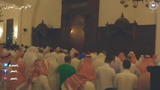 سورة الناس بكاء حزين ومؤثر في وداع رمضان     ه  للشيخ خالد الجليل دندنها