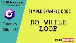 Do While Loop in C - C Tutorial for Beginners in