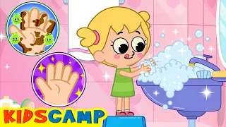Wash Your Hands | KidsCamp Nursery Rhymes