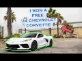 I won a FREE 2024 Corvette car