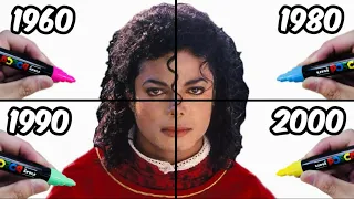 Drawing Michael Jackson Over The Years! (1960s - 2000s)