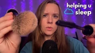 ASMR Doing Your Makeup FAST For Sleep! 😴