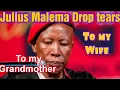 Julius Malema Cries thanking His Grandmother wife children and Ground forces of EFF
