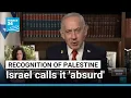 Download Lagu Israel calls Palestine recognition 'absurd' and continues its expansion in the West Bank