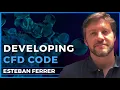 Download Lagu 💻 CFD Solvers, Coding \u0026 Multiphysics– Esteban Ferrer | Podcast #84